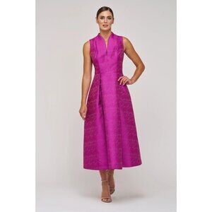 Kay Unger Allegra Tea Length Dress Size 8